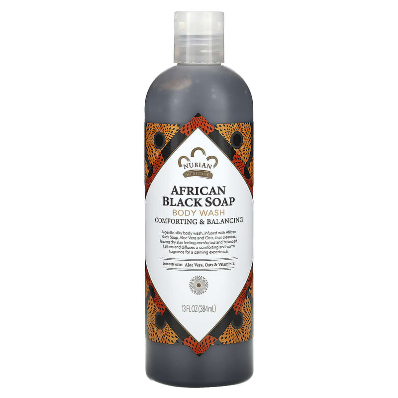 Nubian Heritage African Black Soap Body Wash
