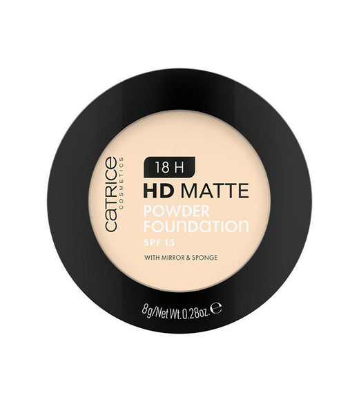 Catrice 18h hd matte powder foundation 001c