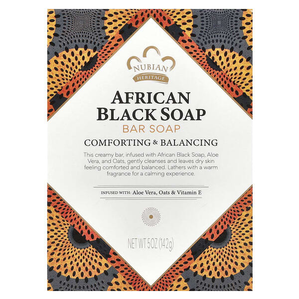 Nubian Heritage African Black Bar Soap