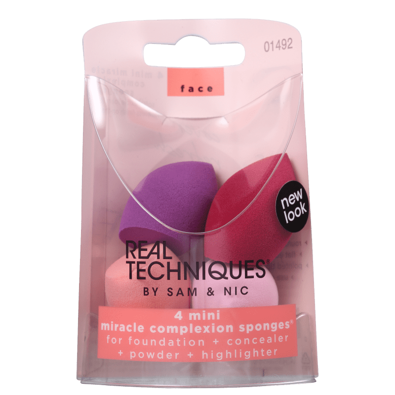 Real Techniques 4 Mini Miracle Complexion Sponges