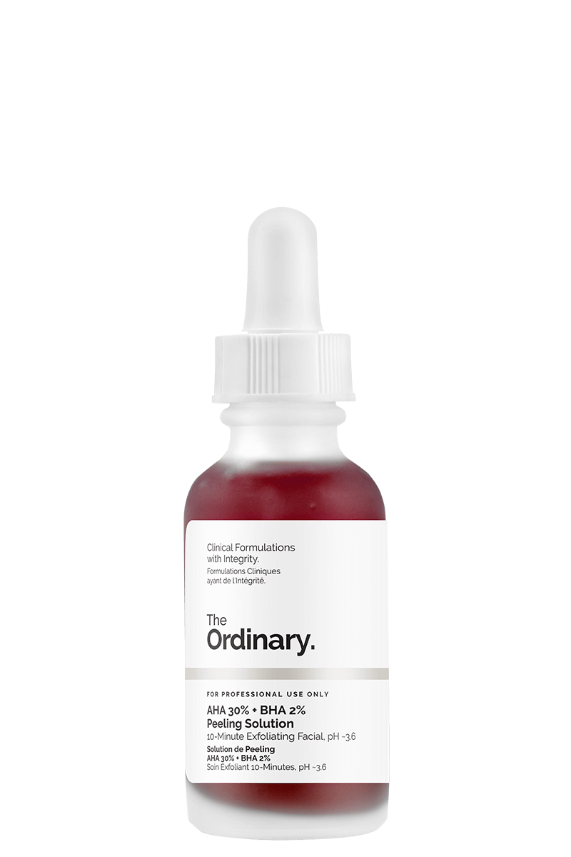 The Ordinary aha 30% + bha 2% peeling solution