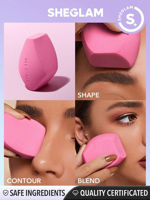SHEGLAM Multi-Faceted Makeup Sponge-Pink