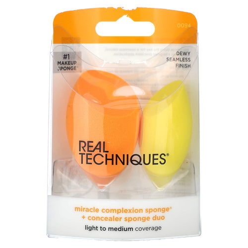 Real Techniques Miracle Complexion Sponge + Concealer Sponge Duo