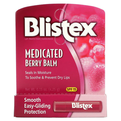 Blistex Medicated Lip Protectant/Sunscreen SPF 15 Berry