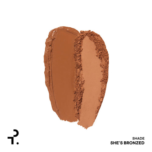 PATRICK TA Crème Contour and Powder Bronzer Duo - She's Bronzed