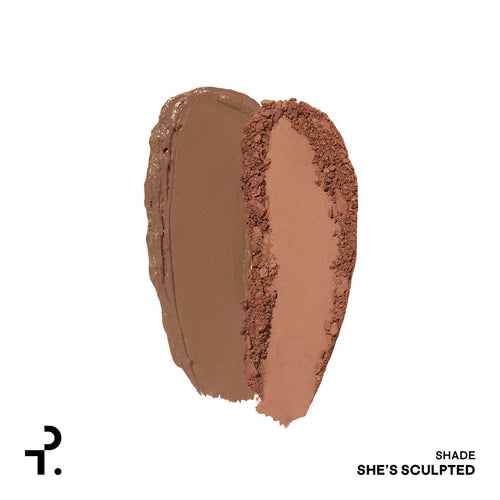 PATRICK TA Major Sculpt Crème Contour & Powder Bronzer Duo She's Sculpted