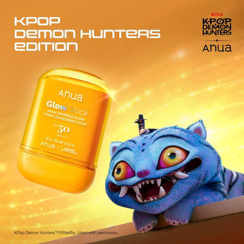 Anua Kpop Demon Hunters Invisible Glow Finish Sunscreen Stick