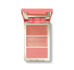 Morphe Cheek Thrills Multi-Finish Face Trio - Beach Bonfire