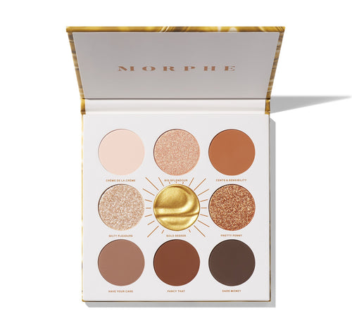 Morphe Rich & Foiled Artistry Palette - Gold Seeker