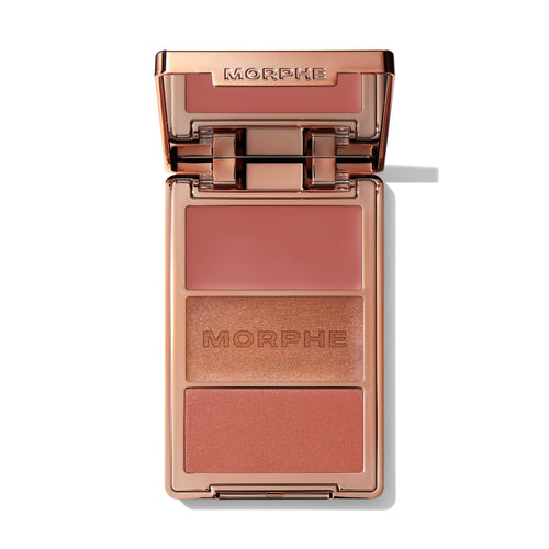 Morphe Cheek Thrills Multi-Finish Face Trio - Yacht Day