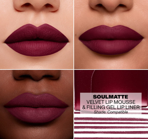 Morphe Soulmatte Filling Gel Lip Liner - Compatible