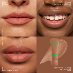 NYX Smushy Matte Lip Balm Matte Finish - Soft Smile