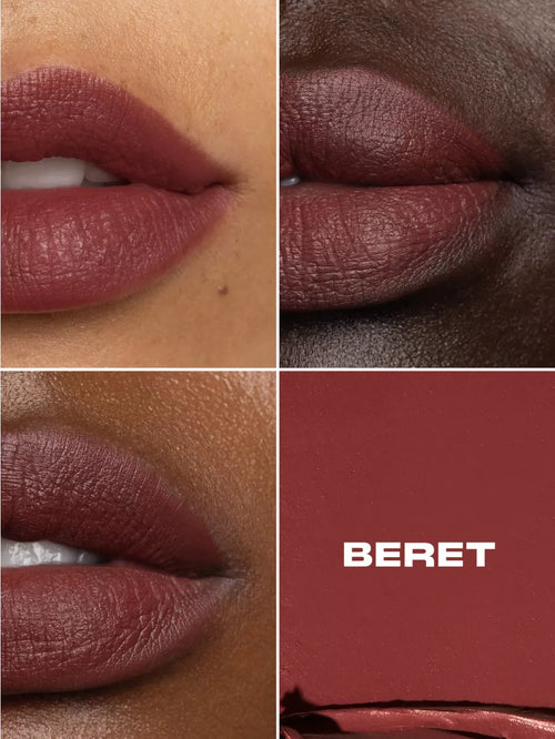 Morphe Lip Filter Hydroplump Soft Matte Lipstick - Beret