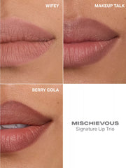 Morphe Mischievous Signature Lip Pencil Trio