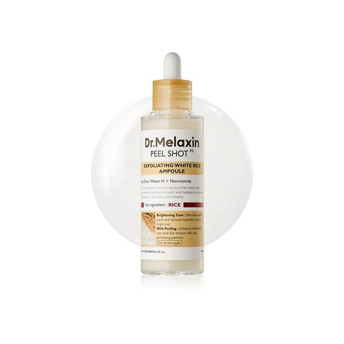 Dr.Melaxin Peel Shot Exfoliating White Rice Ampoule