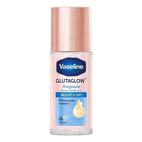 Vaseline Glutaglow Ampoule Serum Deodorant Roll On Bright & Dry