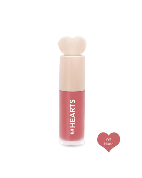Hearts Liquid Blush Natural Color Light Touch - 03 Nude