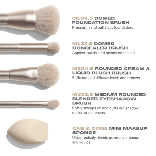 Morphe Riches Come True 5-Piece Brush & Tool Set