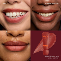 NYX Smushy Matte Lip Balm Matte Finish - Swipe 2 Smooth