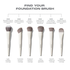 Morphe M103 Angled Cream & Liquid Foundation Brush