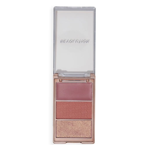 Revolution Blush Icon Palette - Aura Points Rose
