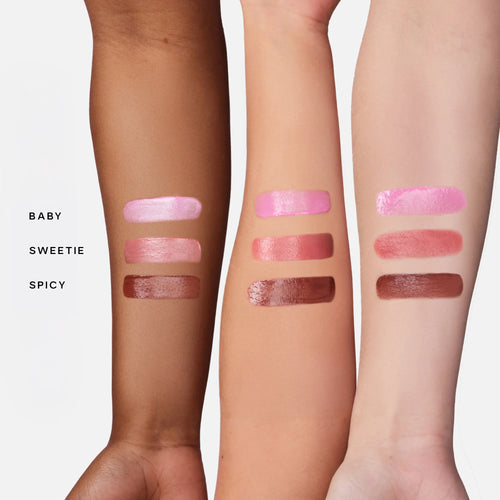 Saie Mini Dew Blush Trio
