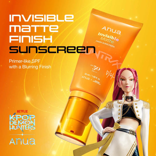 Anua Kpop Demon Hunters Invisible Matte Finish Sunscreen