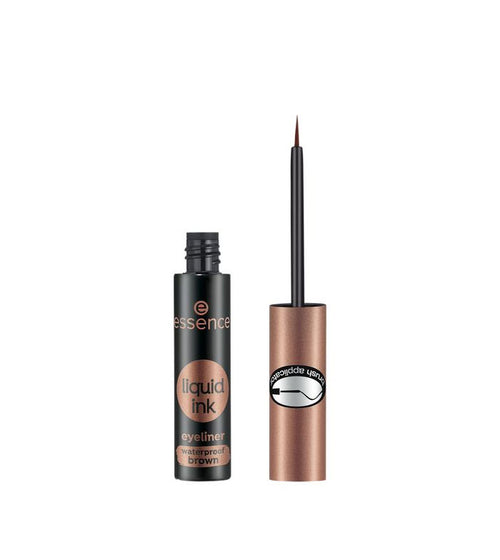 essence liquid ink eyeliner wp brown 02